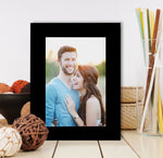 Painting Mantra Art Street Table Photo Frame (5x7 Inches Photo Size, Black)