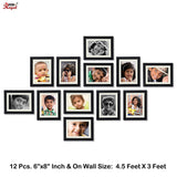 Ajanta Royal Classic set of 12 Individual Photo Frames (12-6x8 Inch) - WPC-13
