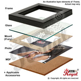 Ajanta Royal Classic set of 12 Individual Photo Frames (12-6x8 Inch) - WPC-13