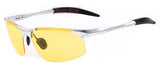 MERRY'S Men Polarized Aluminum Alloy Frame Sunglasses Mirror Lens Driving Polarzied Sunglasses Fashion Men's Sunglasses 5 Color