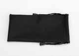 Black Waterproof  PU Sunglasses Pouch Soft Eyeglasses Bags 20pcs/lot
