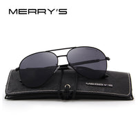 MERRY'S DESIGN Men/Women Classic Pilot Polarized Sunglasses 100% UV Protection S'8058