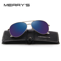 MERRY'S DESIGN Men/Women Classic Pilot Polarized Sunglasses 100% UV Protection S'8058