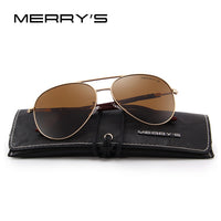MERRY'S DESIGN Men/Women Classic Pilot Polarized Sunglasses 100% UV Protection S'8058