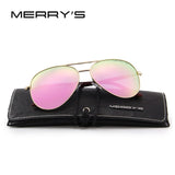 MERRY'S DESIGN Men/Women Classic Pilot Polarized Sunglasses 100% UV Protection S'8058