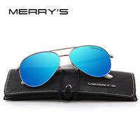 MERRY'S DESIGN Men/Women Classic Pilot Polarized Sunglasses 100% UV Protection S'8058