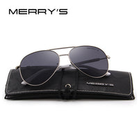MERRY'S DESIGN Men/Women Classic Pilot Polarized Sunglasses 100% UV Protection S'8058