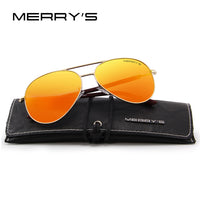 MERRY'S DESIGN Men/Women Classic Pilot Polarized Sunglasses 100% UV Protection S'8058