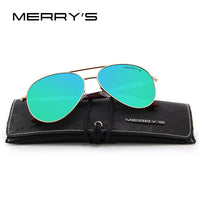 MERRY'S DESIGN Men/Women Classic Pilot Polarized Sunglasses 100% UV Protection S'8058