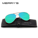 MERRY'S DESIGN Men/Women Classic Pilot Polarized Sunglasses 100% UV Protection S'8058