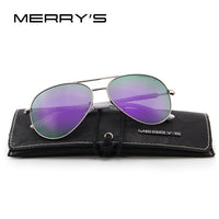 MERRY'S DESIGN Men/Women Classic Pilot Polarized Sunglasses 100% UV Protection S'8058