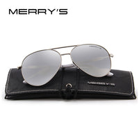 MERRY'S DESIGN Men/Women Classic Pilot Polarized Sunglasses 100% UV Protection S'8058
