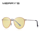 MERRY'S DESIGN Men/Women Classic Retro Oval Sunglasses 100% UV Protection S'6308