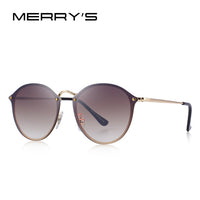 MERRY'S DESIGN Men/Women Classic Retro Oval Sunglasses 100% UV Protection S'6308