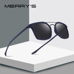 MERRY'S DESIGN Men Classic Square Polarized Sunglasses Lighter Frame 100% UV Protection S'8509