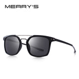 MERRY'S DESIGN Men Classic Square Polarized Sunglasses Lighter Frame 100% UV Protection S'8509