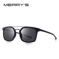 MERRY'S DESIGN Men Classic Square Polarized Sunglasses Lighter Frame 100% UV Protection S'8509