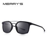 MERRY'S DESIGN Men Classic Square Polarized Sunglasses Lighter Frame 100% UV Protection S'8509
