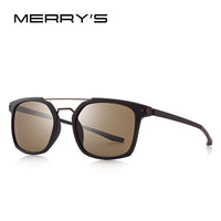 MERRY'S DESIGN Men Classic Square Polarized Sunglasses Lighter Frame 100% UV Protection S'8509