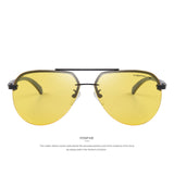 MERRY'S Brand Men 100% Polarized Aluminum Alloy Frame Sunglasses Fashion Men's Driving Sunglasses S'8281