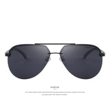 MERRY'S Brand Men 100% Polarized Aluminum Alloy Frame Sunglasses Fashion Men's Driving Sunglasses S'8281