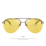 MERRY'S Brand Men 100% Polarized Aluminum Alloy Frame Sunglasses Fashion Men's Driving Sunglasses S'8281